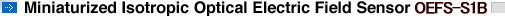 Miniaturized Isotropic Optical Electric Field SensorOEFS-S1B